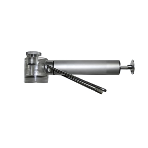 Vacuum pump with vacuum release button Vacuum pump with vacuum release button
