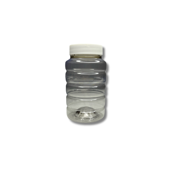 LC-600 Sample Bottle (125ml/4oz), Clear PET, Ribbed LC-600 Sample Bottle (125ml/4oz), Clear PET, Ribbed