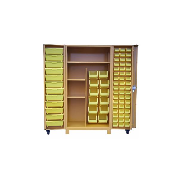 Storage Cabinet - Large Large Storage Cabinet for Colour-Coded Lubrication Tools - OilSafe Compatible - Part #930010