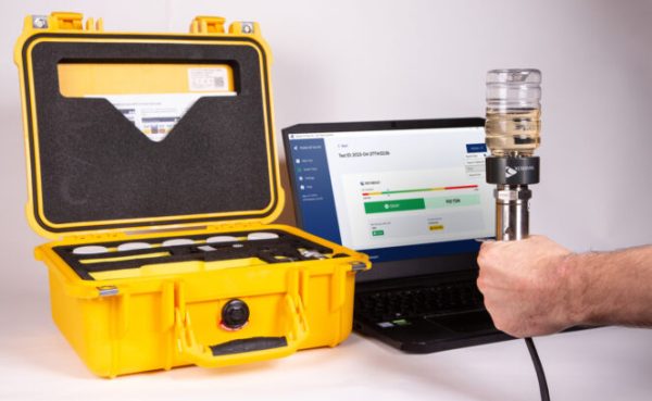 Tan Delta Field Engineer Kit in Use Tan Delta Field Engineer Kit in Use