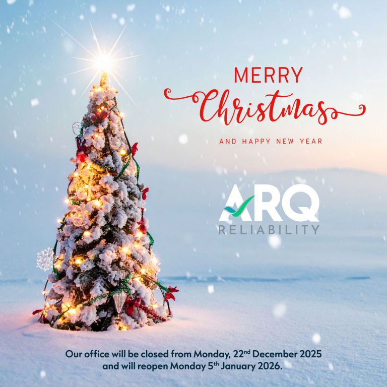 Merry Christmas and New Year from ARQ Reliability